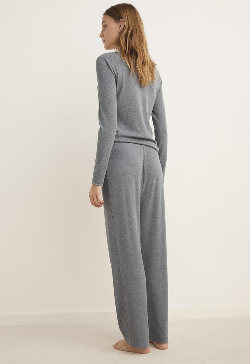 MANGO - Pyjama trouser balance- grey