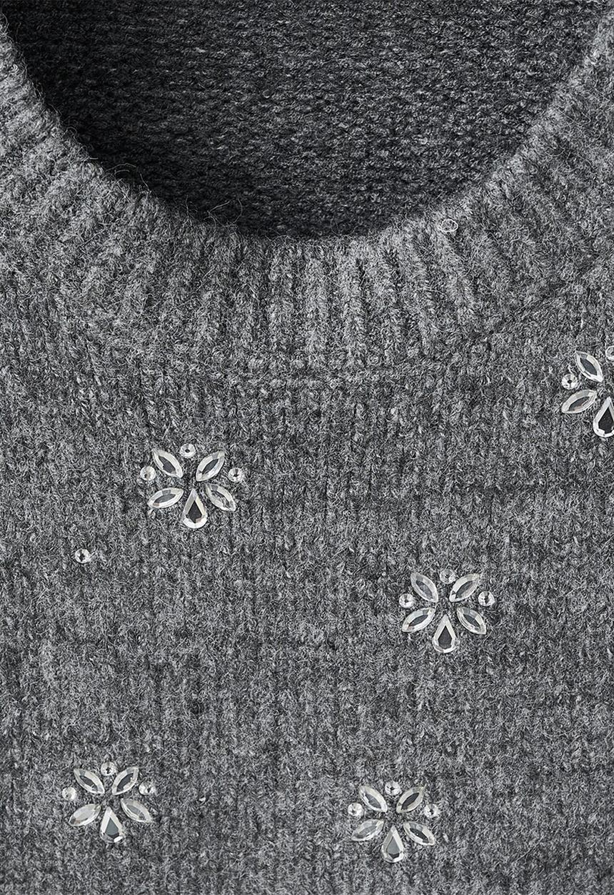 MANGO - Sweater brillo - gray