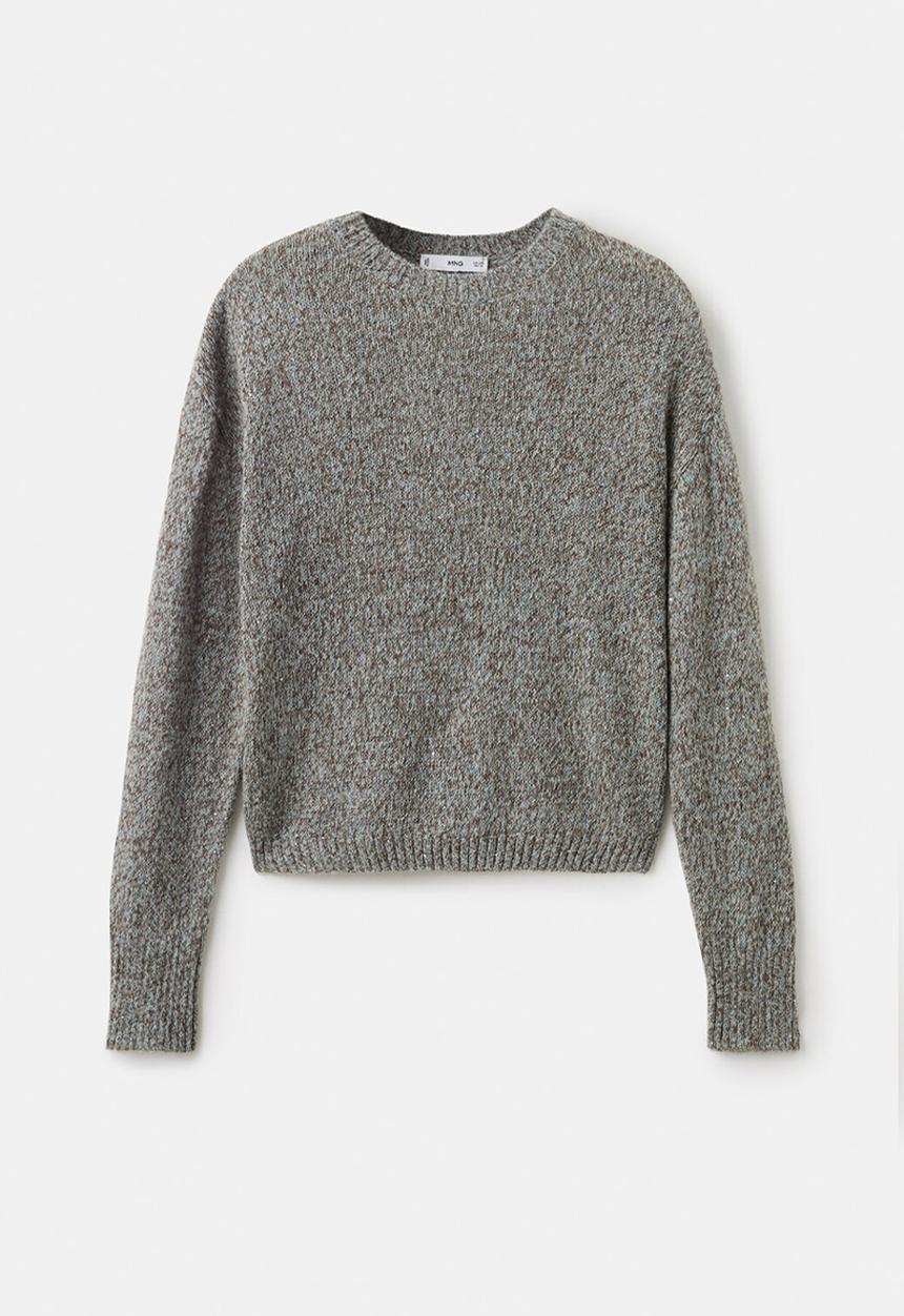 MANGO - Sweater bico - light/pastel blue