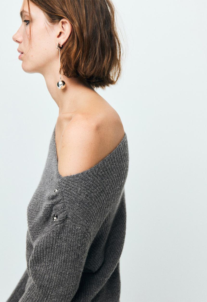 MANGO - Sweater miro - medium gray