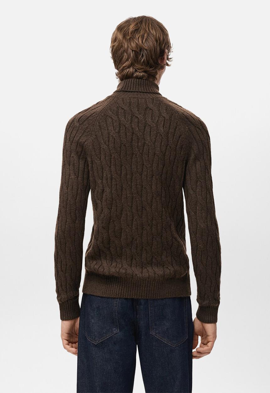 MANGO - Sweater Mariat - Brown