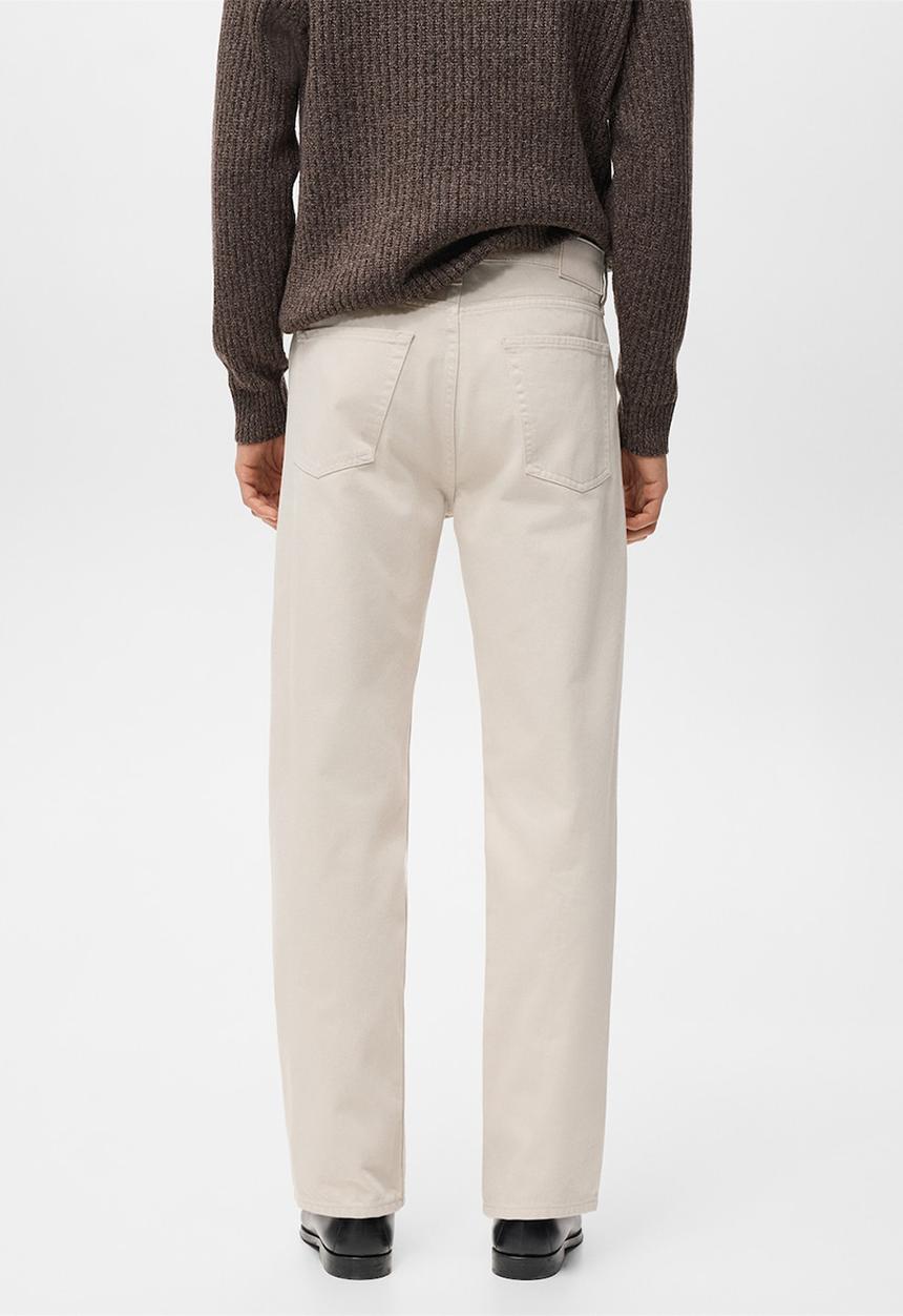 MANGO - Jeans Moby - Light Beige