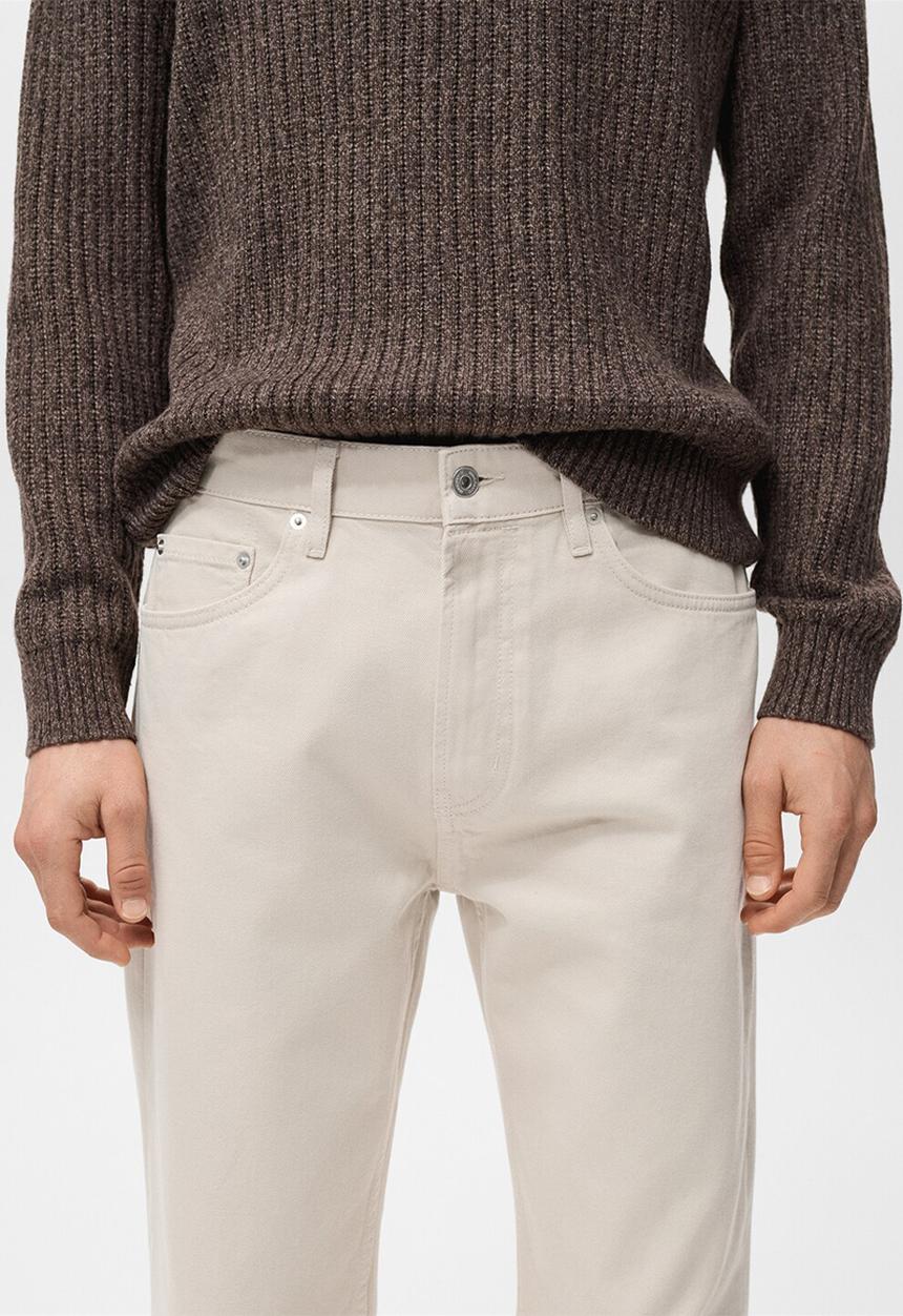 MANGO - Jeans Moby - Light Beige