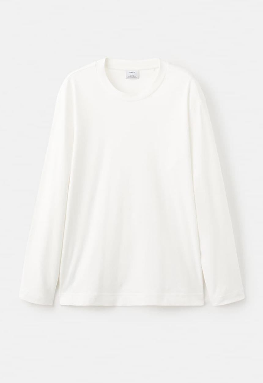 MANGO - TShirt Gareth - White