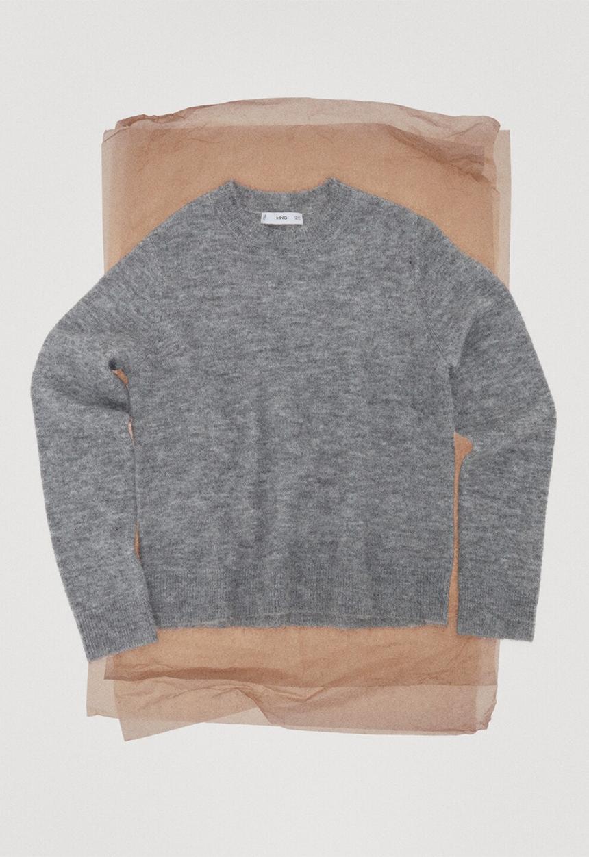 MANGO - Sweater grisito - gray