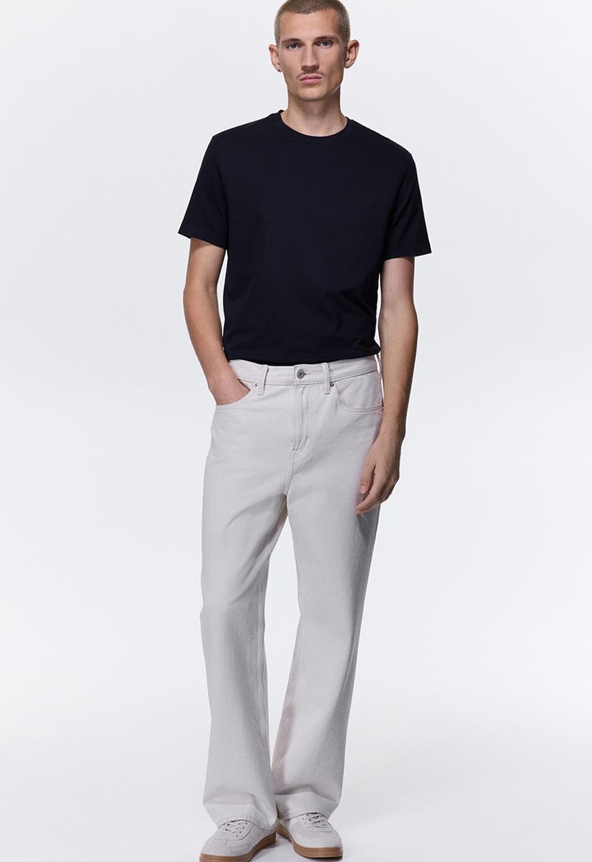 H&M - Slim fit T-shirt - navy blue