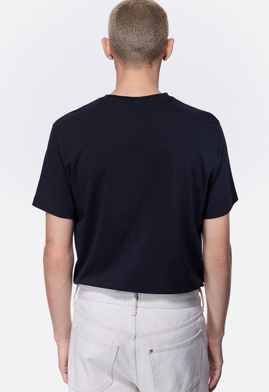 H&M - Slim fit T-shirt - navy blue