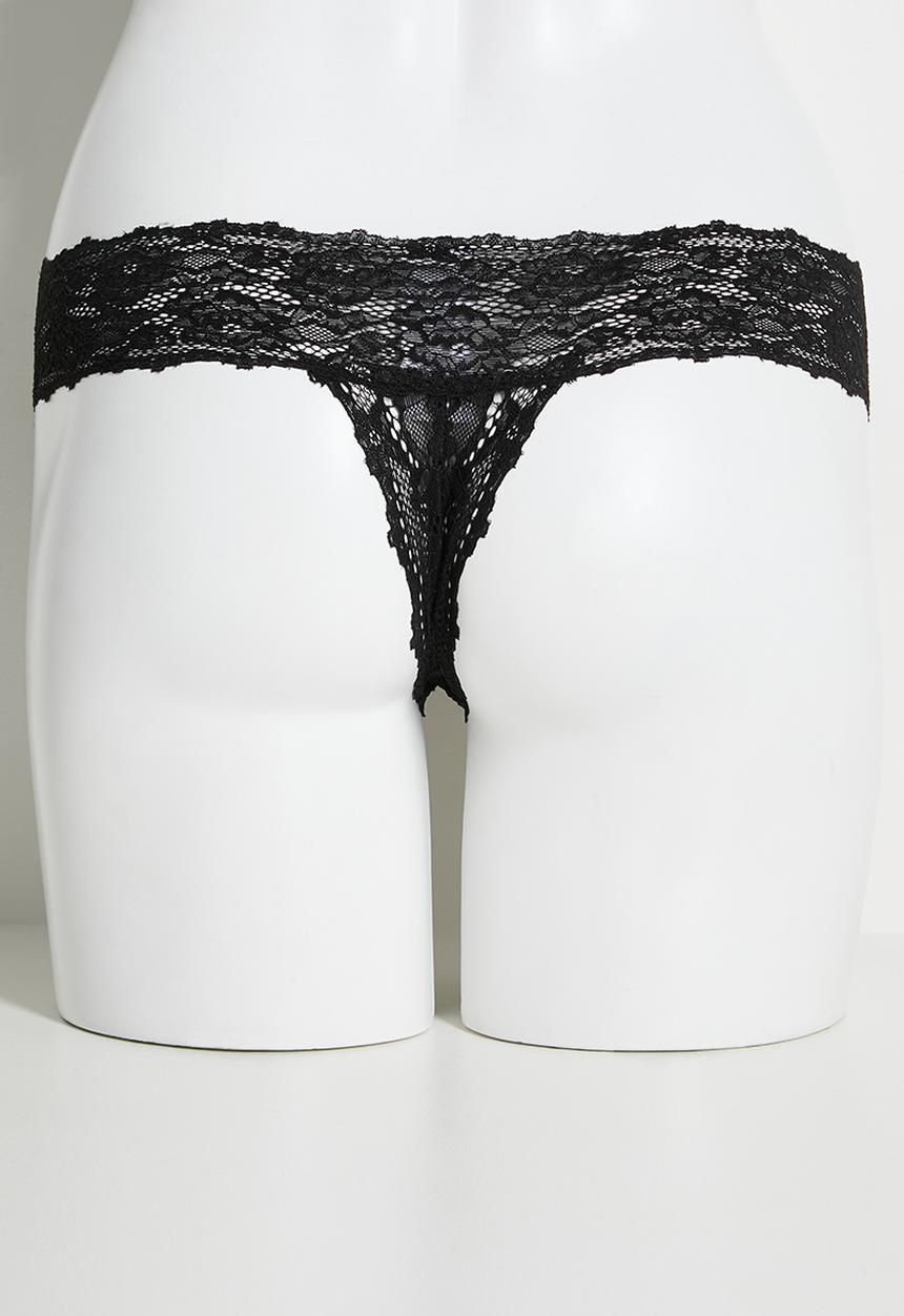 Cotton On - Everyday Lace G String Brief 3Pk - multi