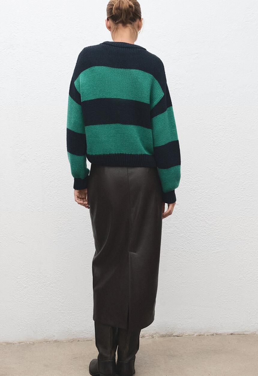 MANGO - Sweater bosque - green