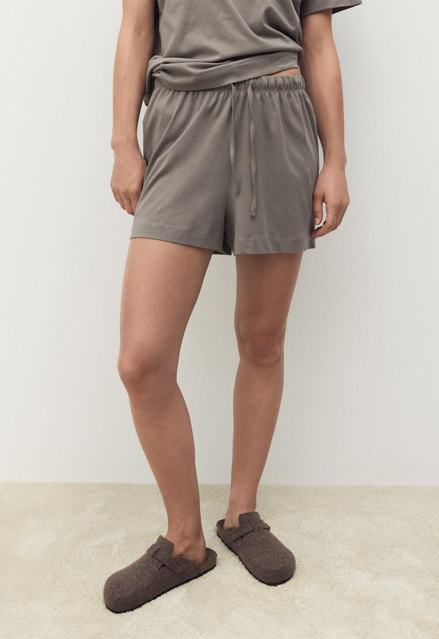 MANGO - Pyjama combojec- medium brown