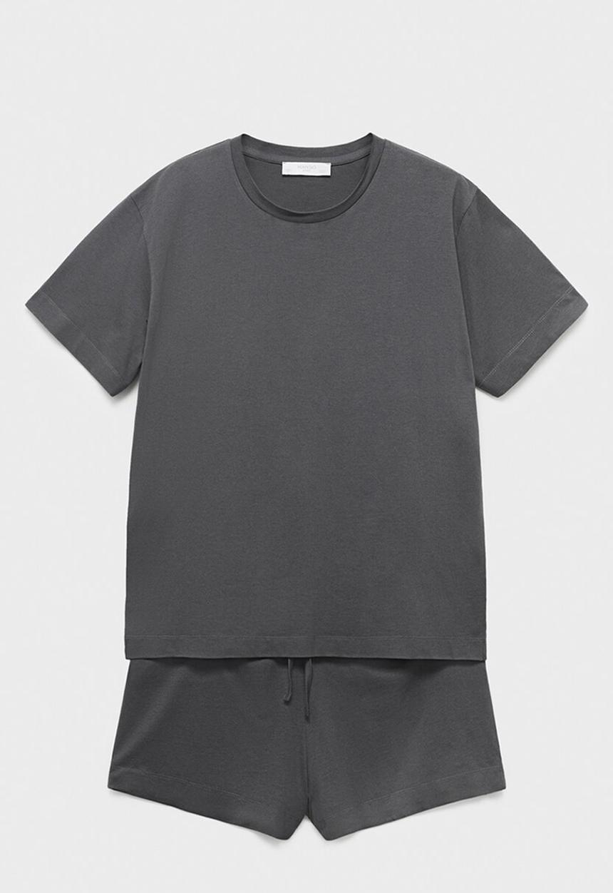 MANGO - Pyjama combojec- grey