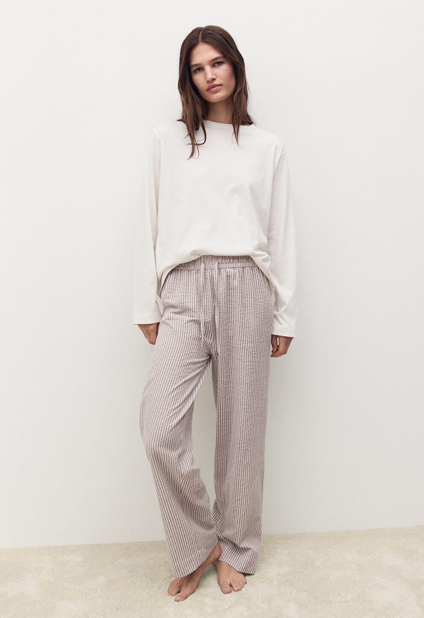 MANGO - Pyjama combojer- medium brown