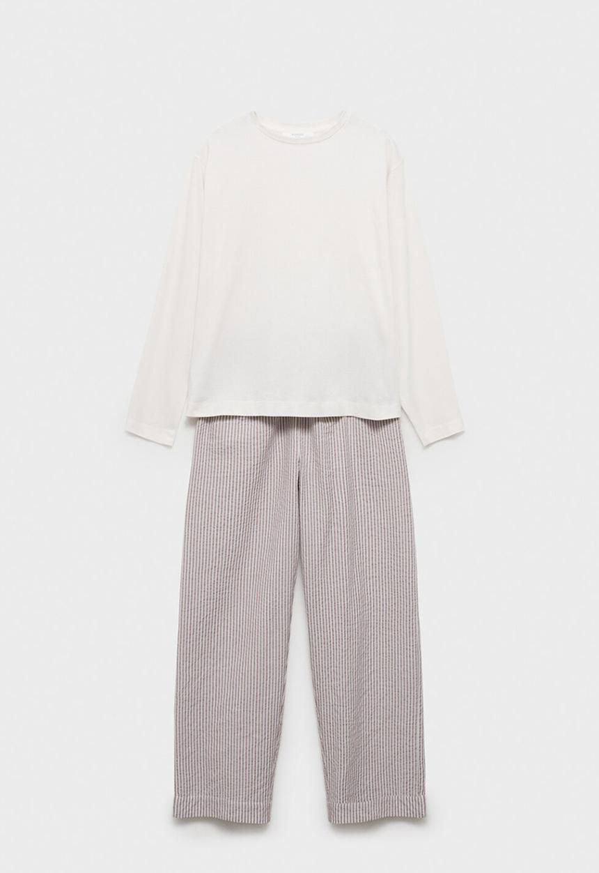 MANGO - Pyjama combojer- medium brown
