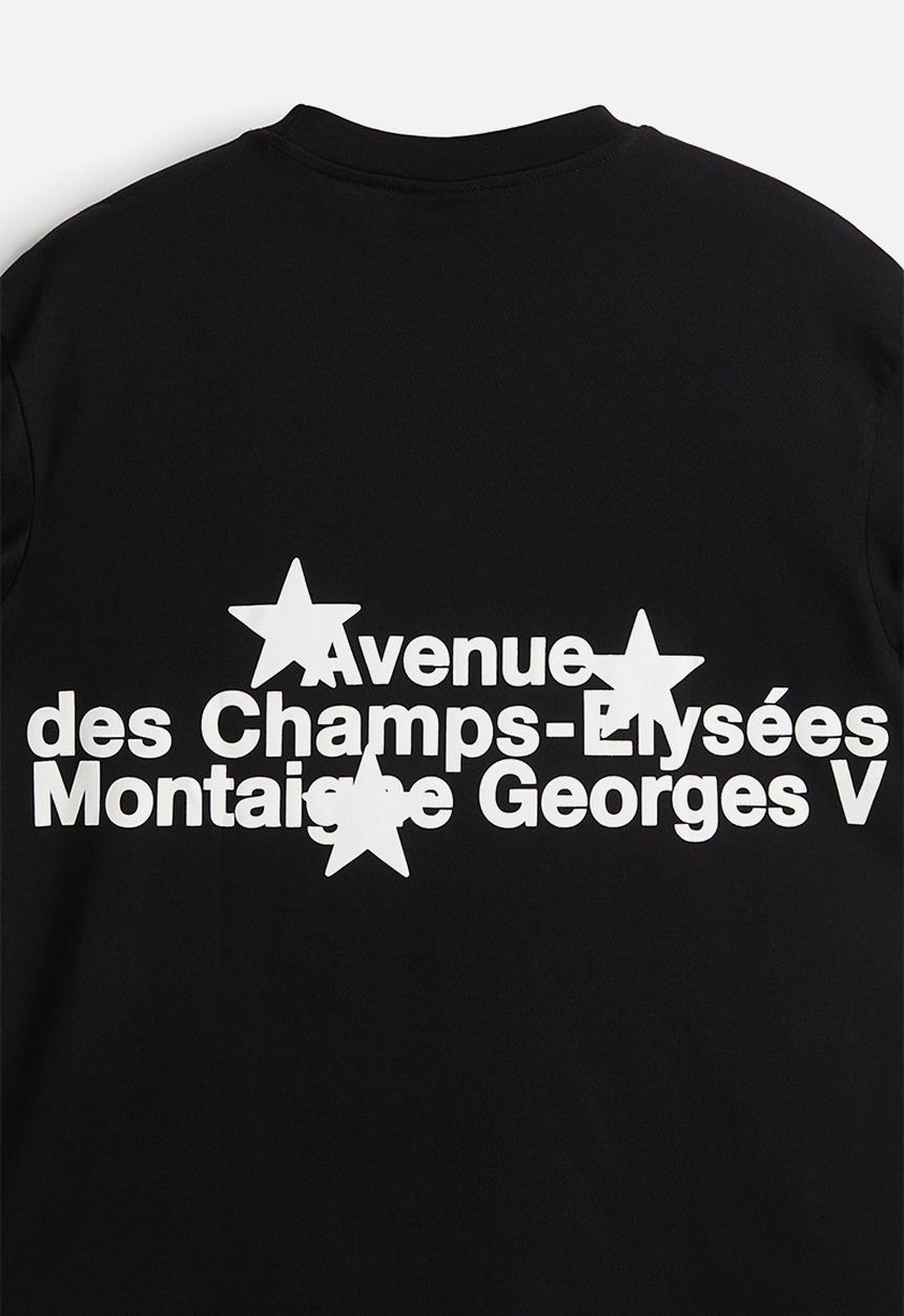 H&M - Loose fit printed T-shirt - black champs-élysées