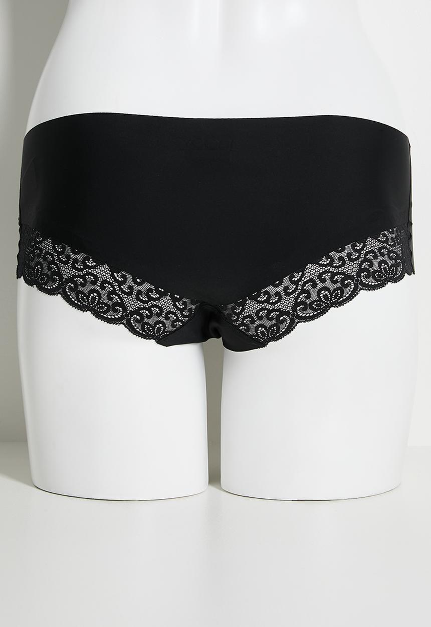 Cotton On - Party Pants Boyleg Brief 3 Pack - Black/ Frappe/ Cream