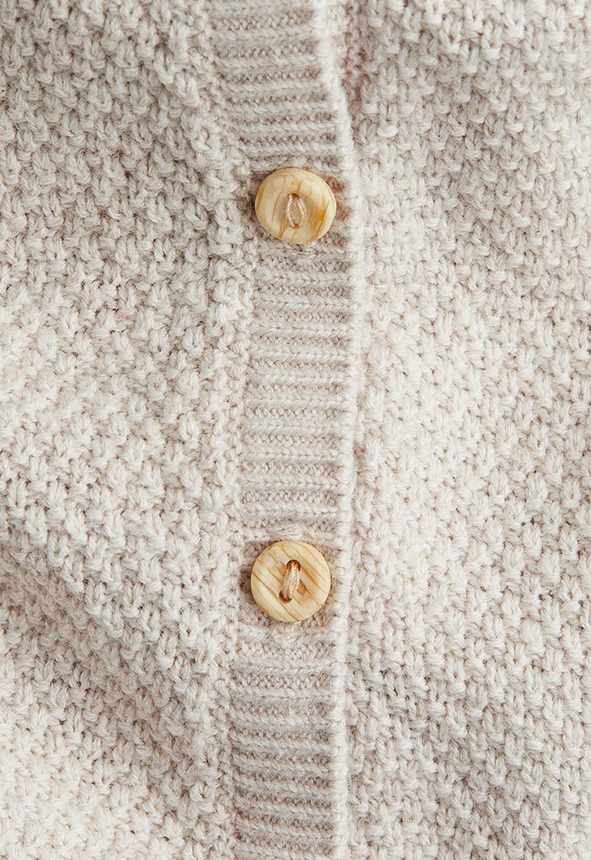 H&M - 2-piece cotton set -  light beige
