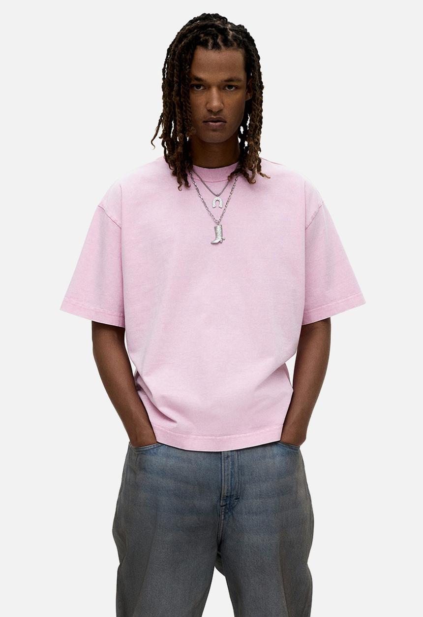 トップス house on the hill S/S Tee (Pink) 80 Loose fit printed T-shirt - pink sfca - 1262292014