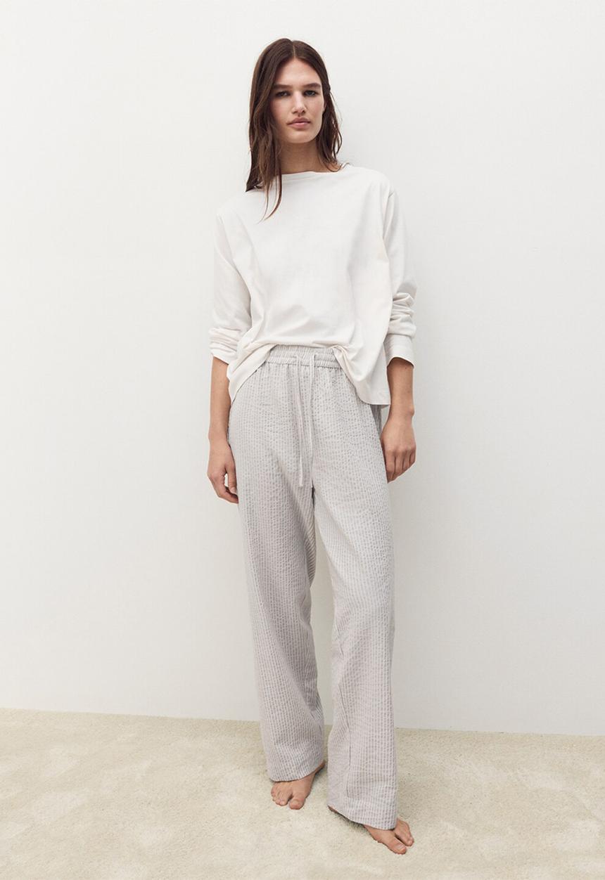 MANGO - Pyjama comboser- stone