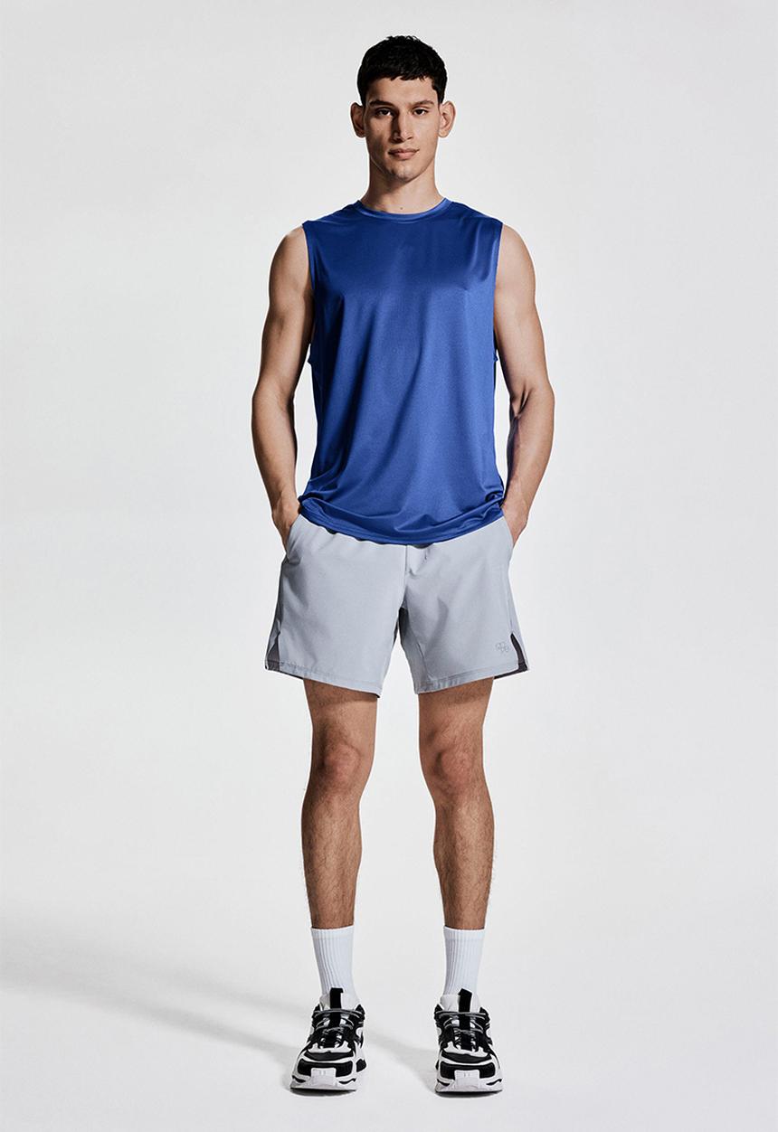 H&M - Regular fit sports vest top with drymove™ - blue