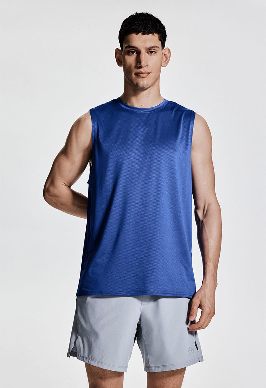 H&M - Regular fit sports vest top with drymove™ - blue
