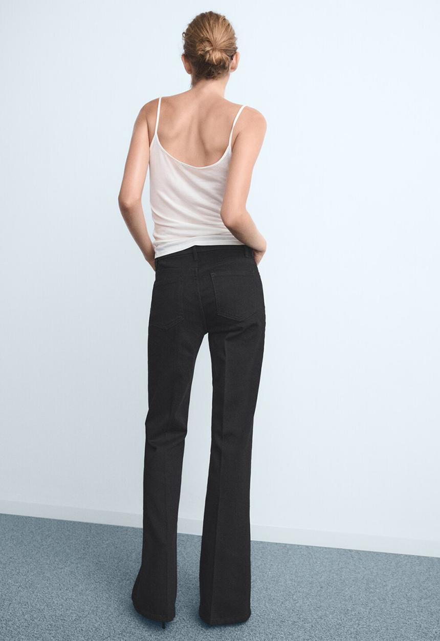 MANGO - Jeans violeta - open gray