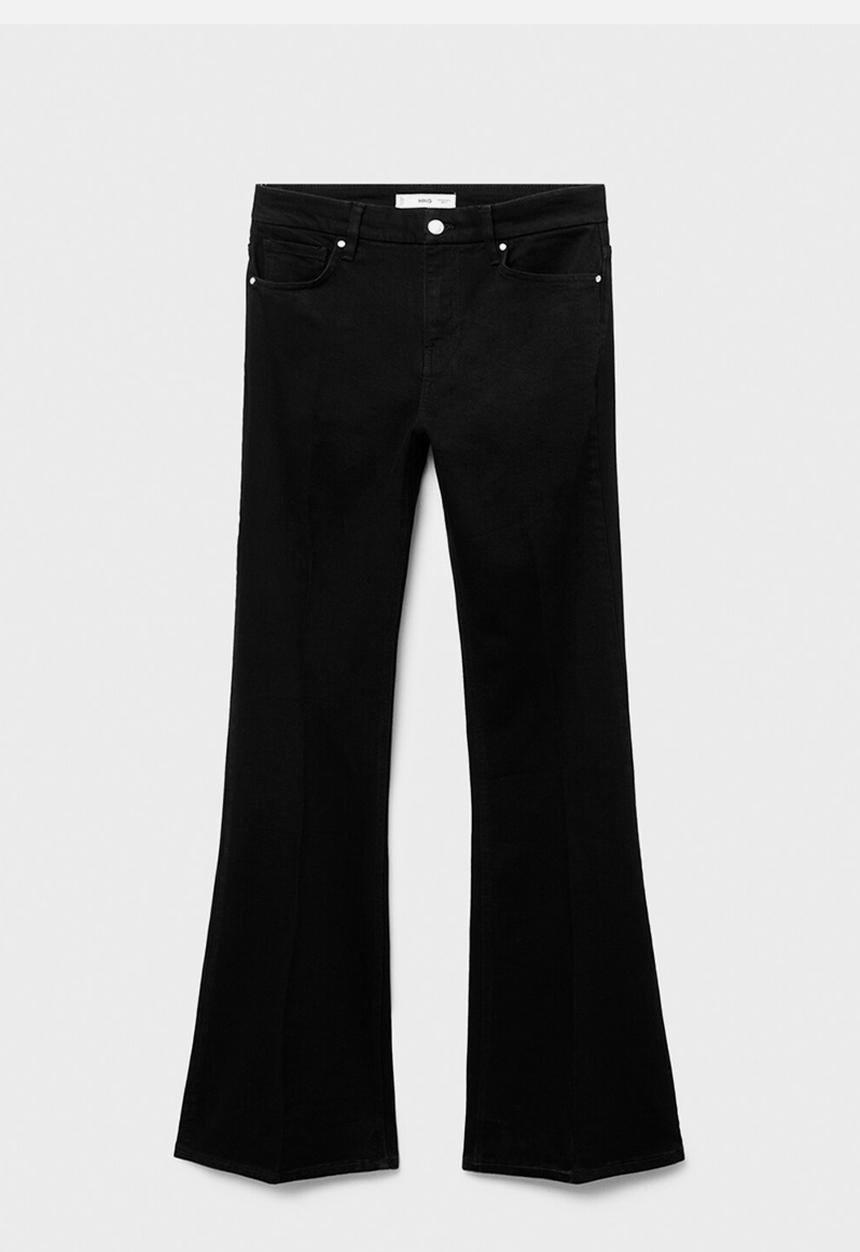 MANGO - Jeans violeta - open gray