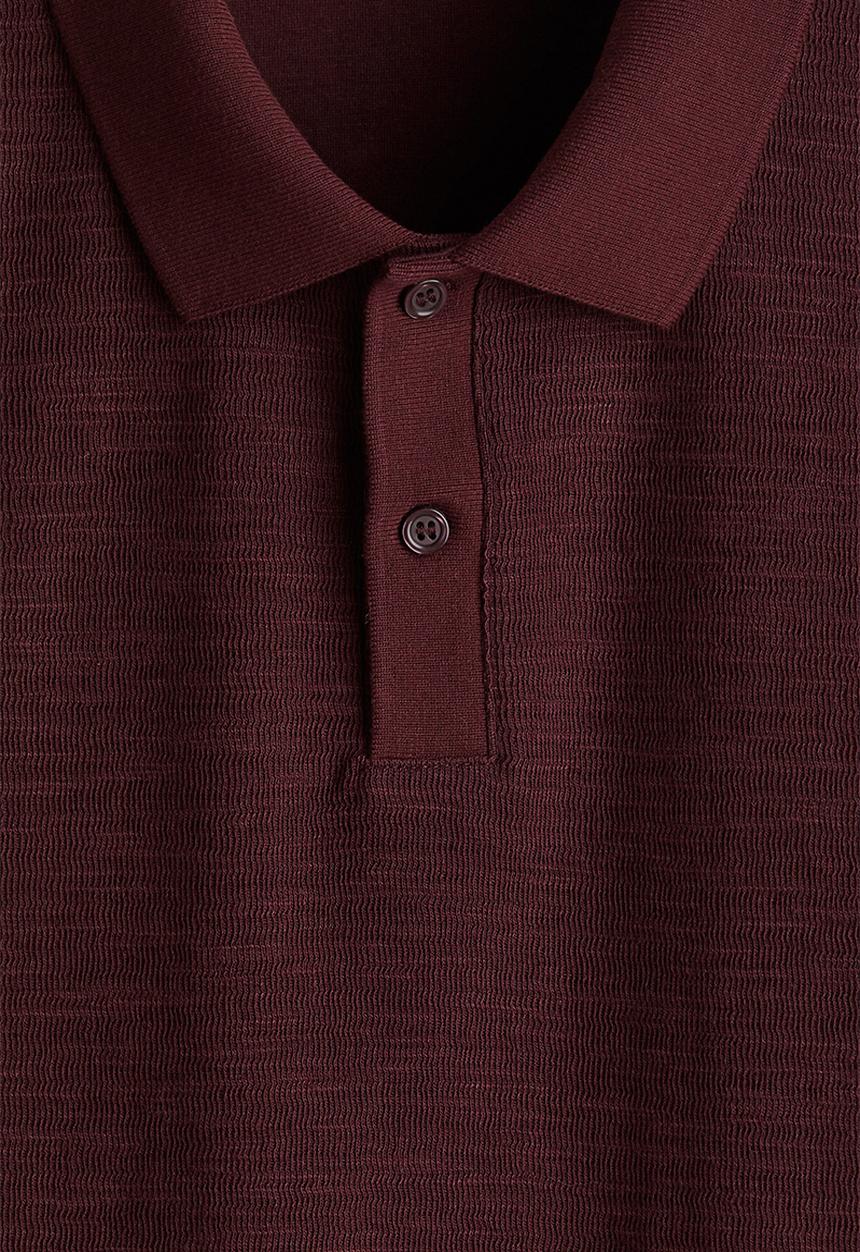 H&M - Slim fit polo shirt - red
