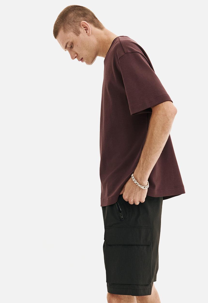 H&M - Regular fit nylon cargo shorts - black