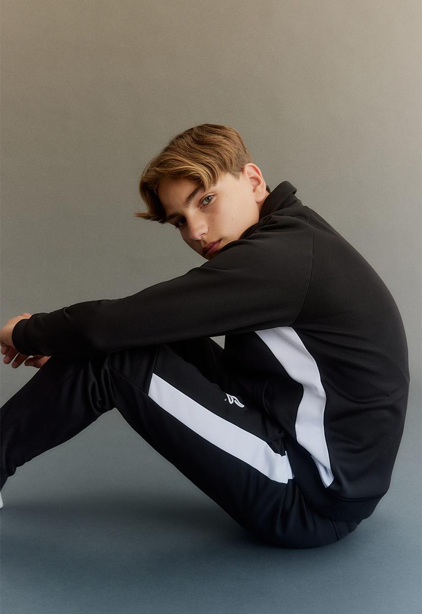 H&M - Jersey joggers - black playstation