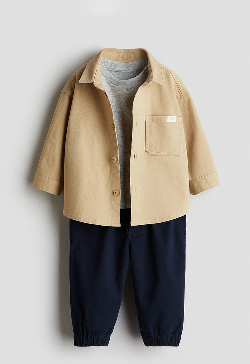 H&M - 3-Piece cotton set - multi