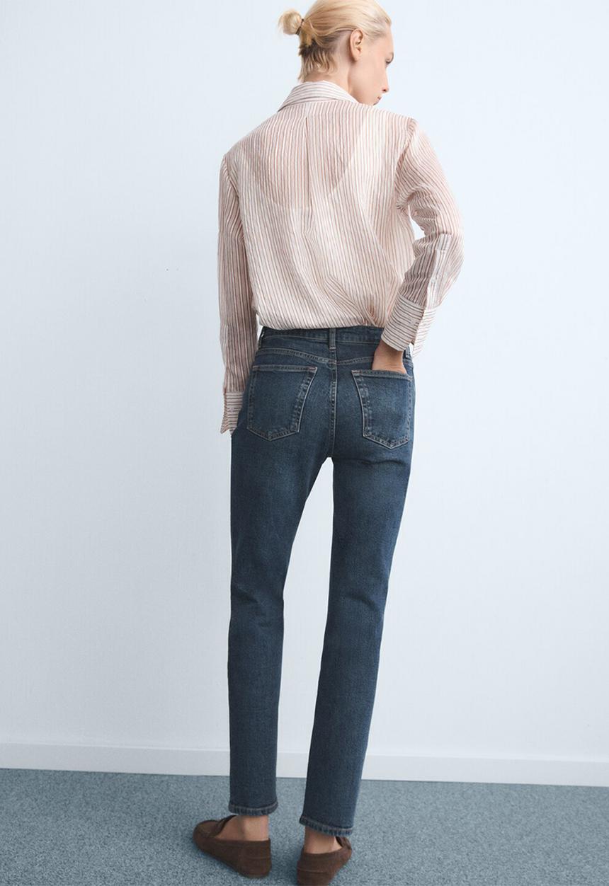 MANGO - Jeans delia - open blue