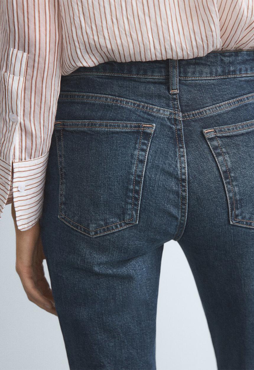 MANGO - Jeans delia - open blue