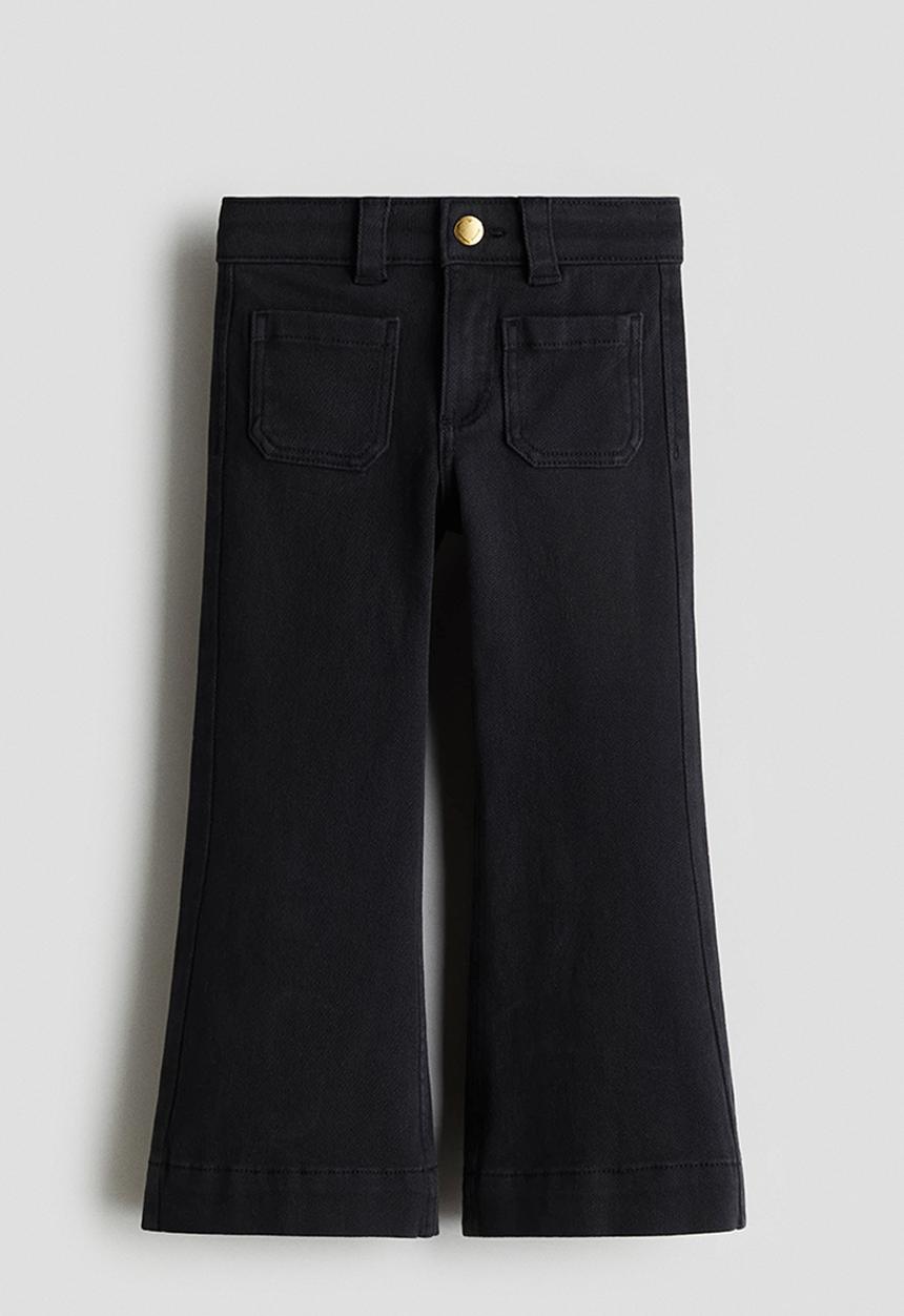 H&M - Flared leg jeans - black