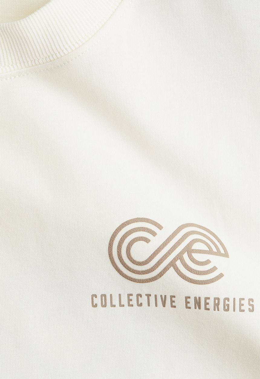 H&M - Sports top with drymove™ - ivory white