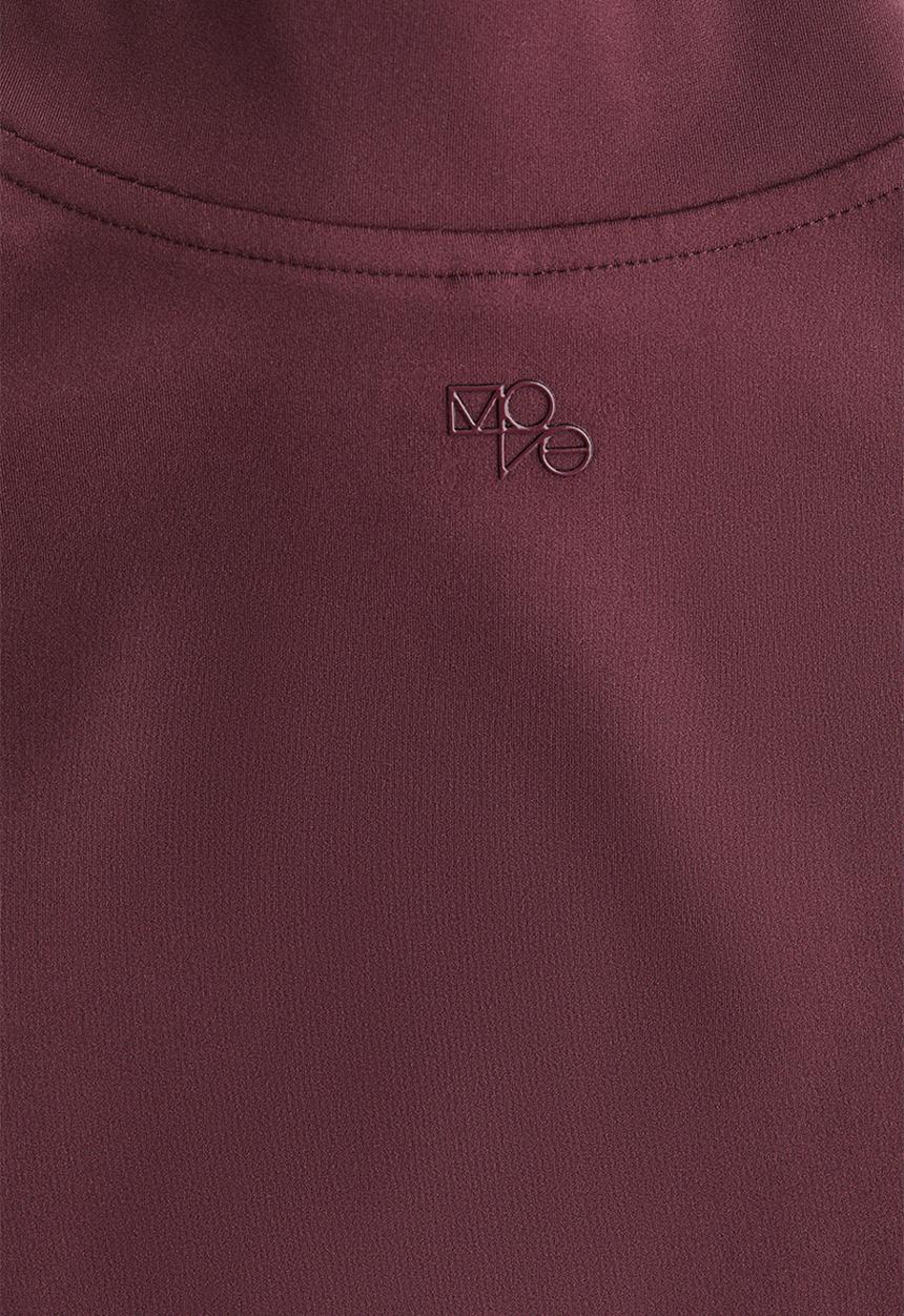 H&M - Zip-through sports jacket with softmove™ - light burgundy