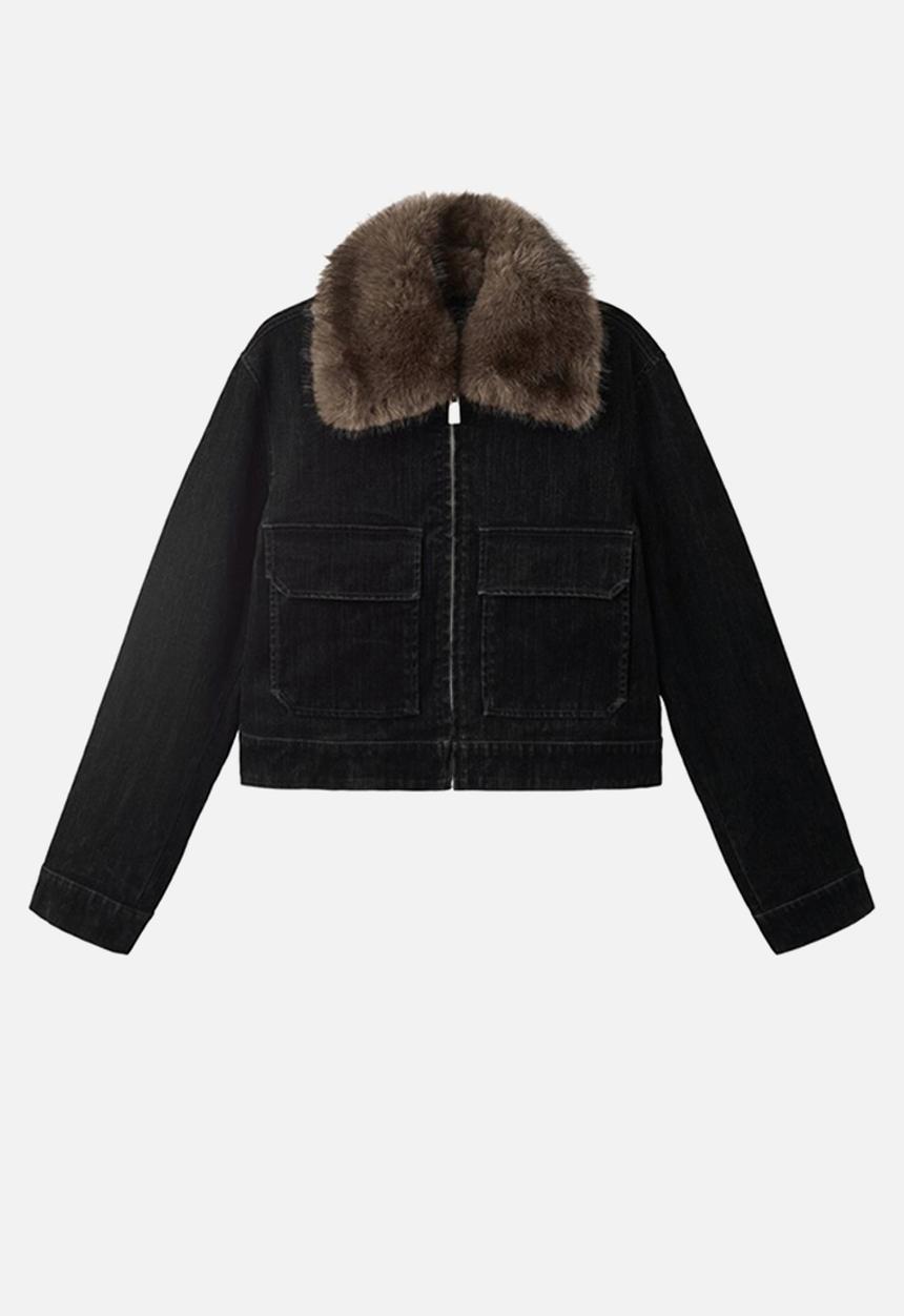 MANGO - Jacket lola - black