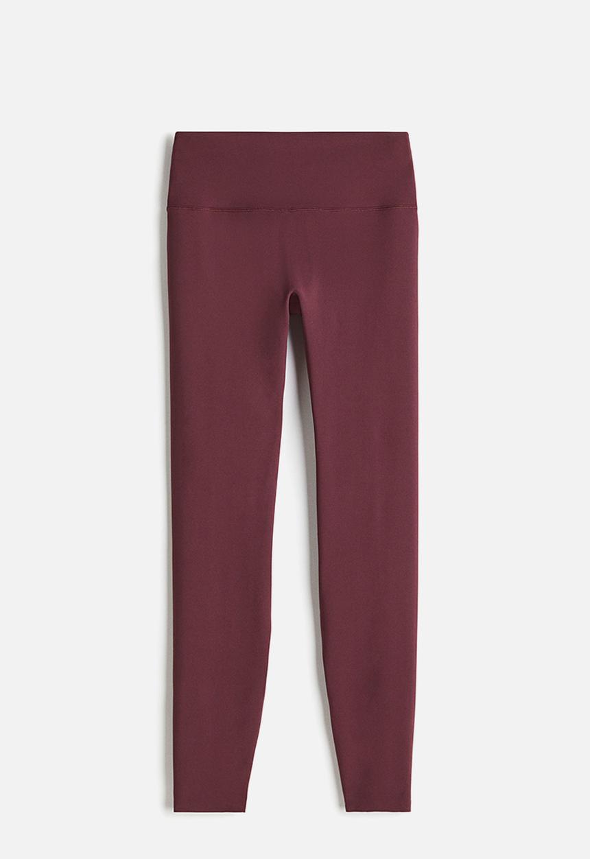 H&M - Sports leggings with softmove™ - light burgundy
