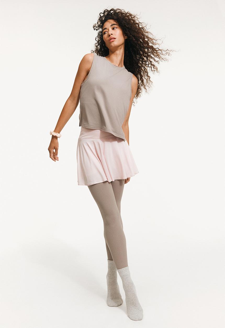 H&M - Boxy-style sports vest top with drymove™ - warm grey 
