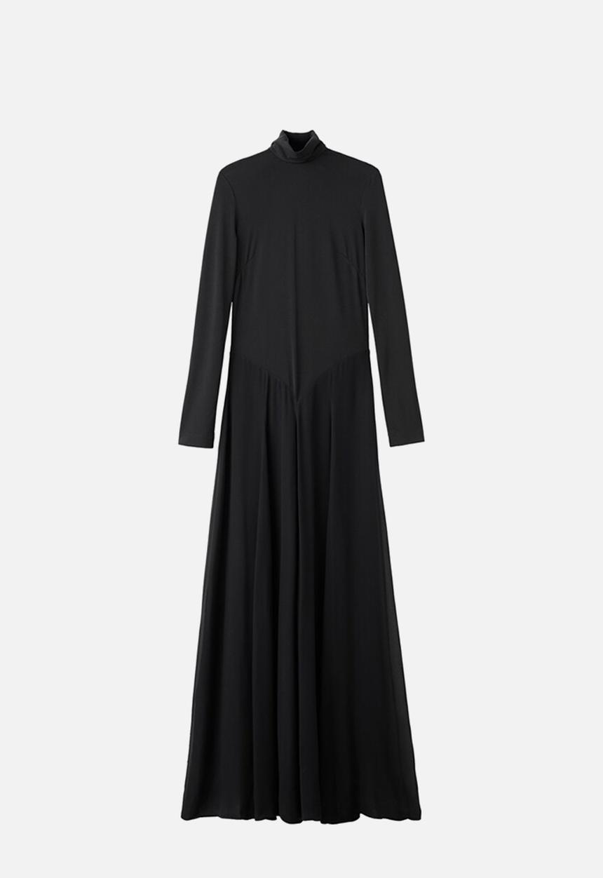 MANGO - Dress lory - black