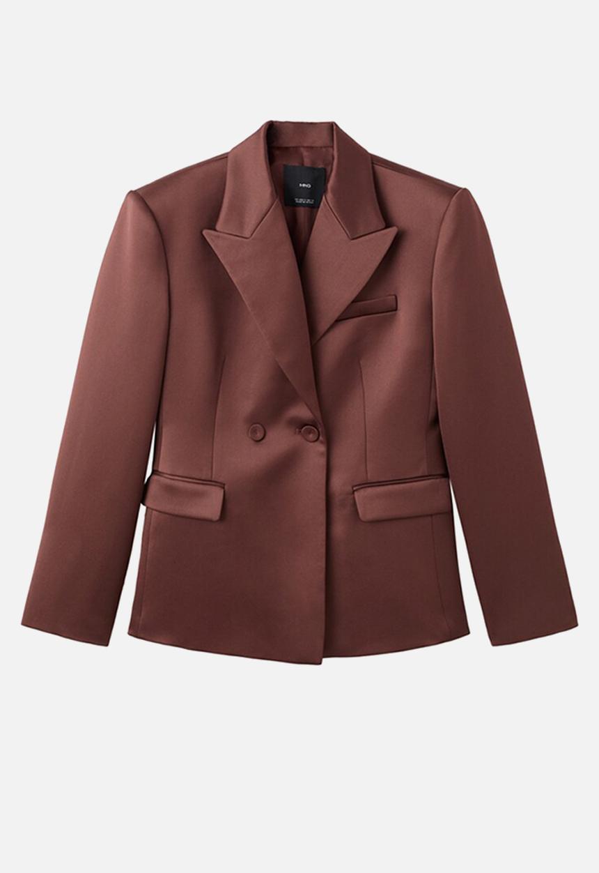 MANGO - Blazer gilda - brown