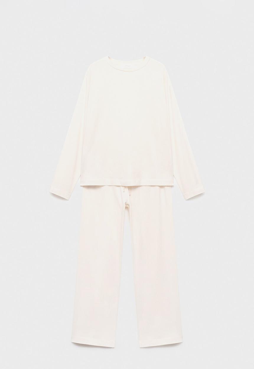 MANGO - Pyjama combojer- light/pastel yellow