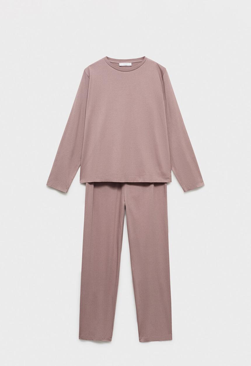 MANGO - Pyjama combojer- medium brown