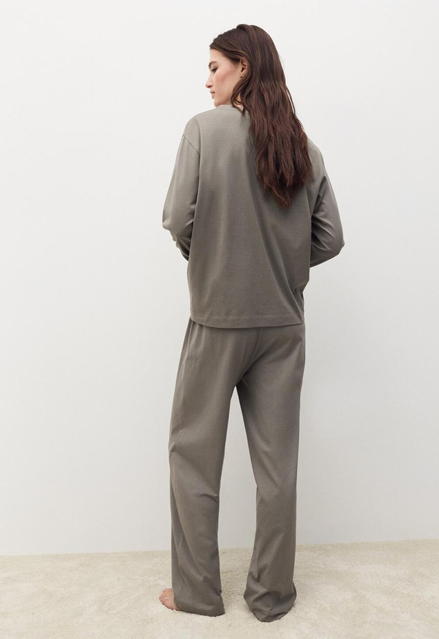 MANGO - Pyjama combojer- brown