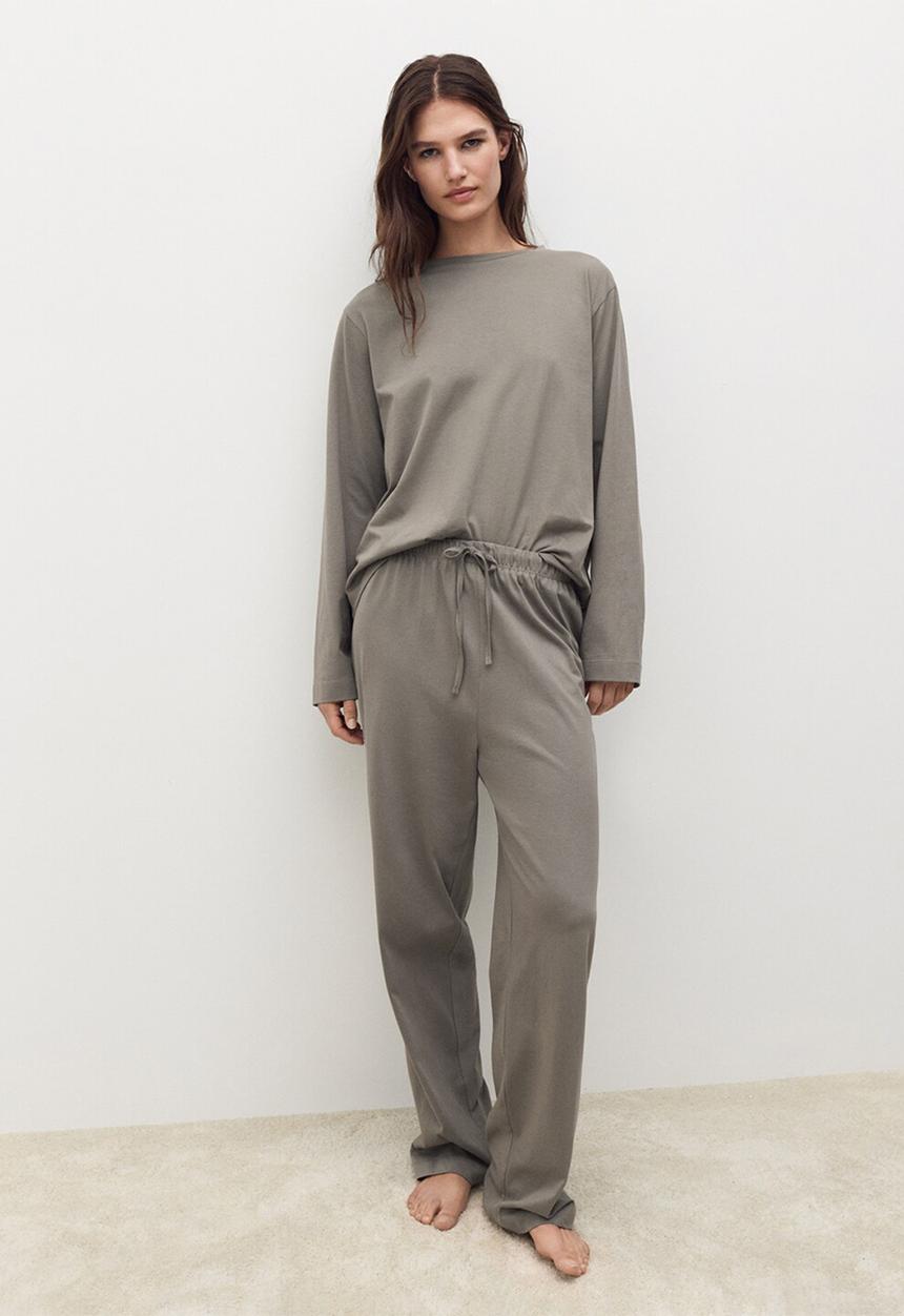 MANGO - Pyjama combojer- brown