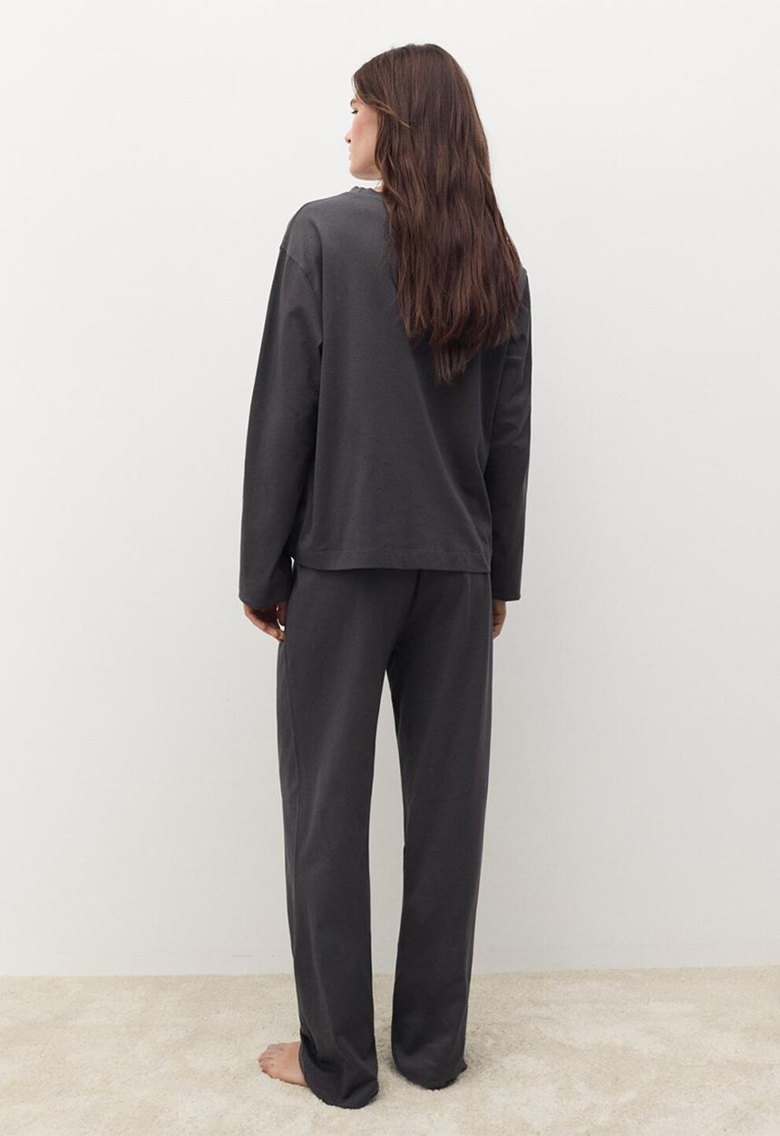 MANGO - Pyjama combojer- charcoal