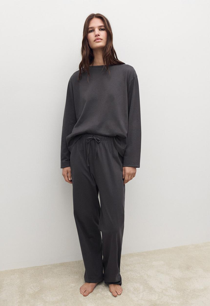 MANGO - Pyjama combojer- charcoal