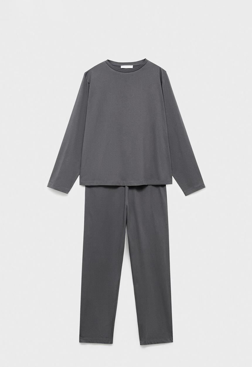 MANGO - Pyjama combojer- charcoal