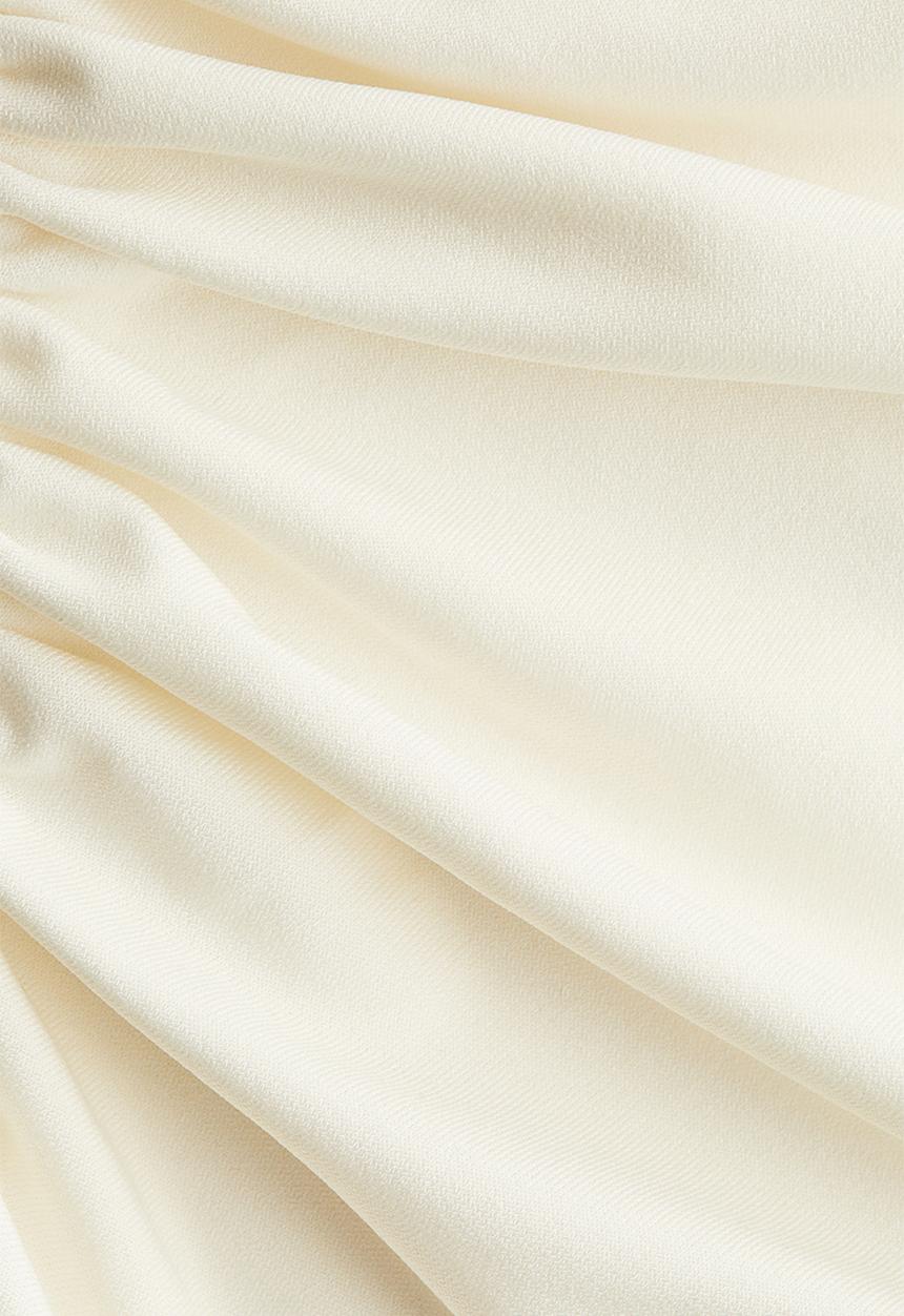 H&M - Ruched top - cream 