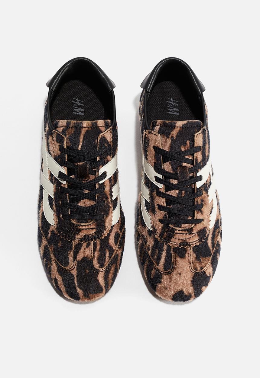 H&M - Trainers - beigen tiger stripes