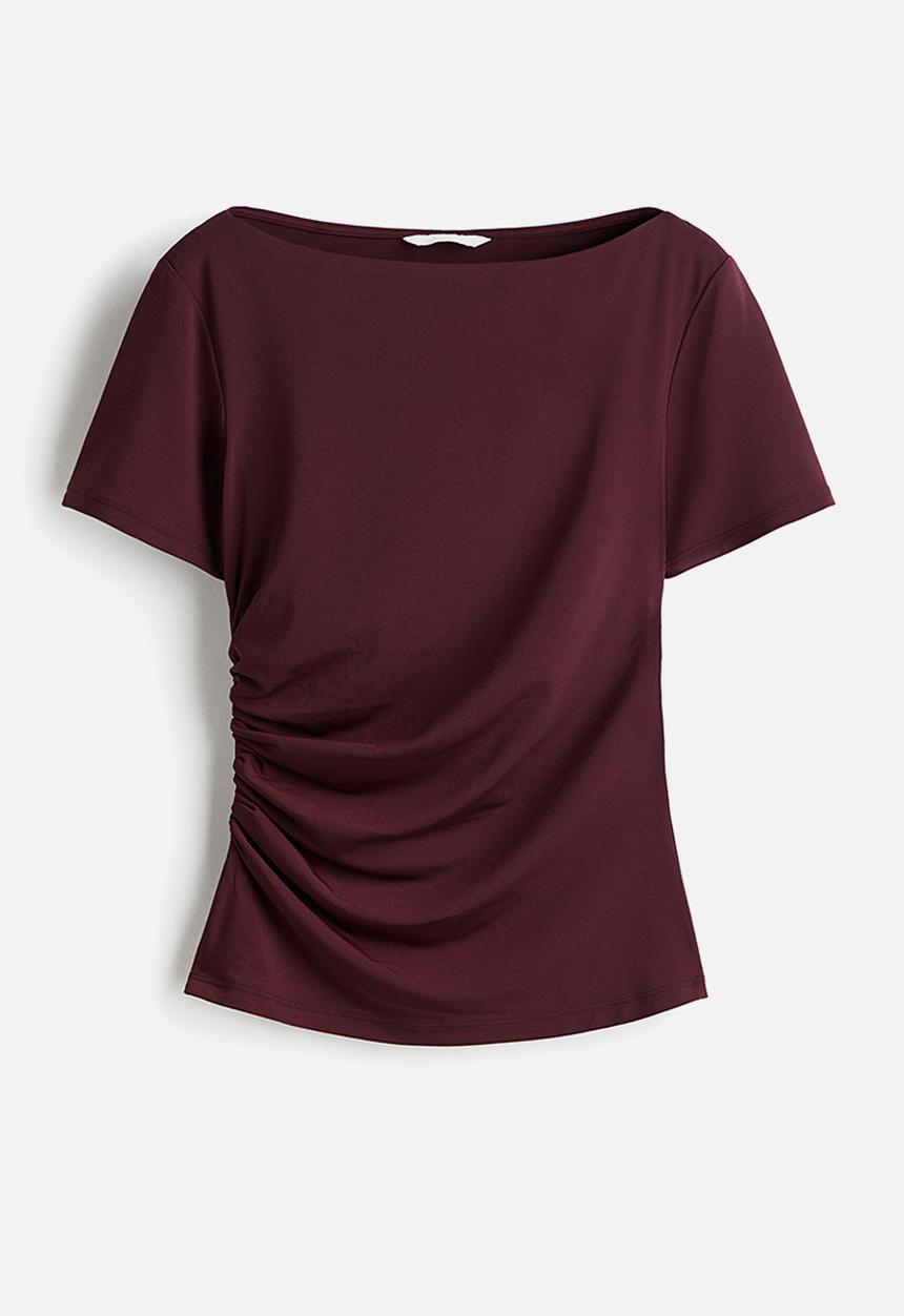 H&M - Ruched top - 1288749003
